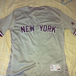 Grey Aaron Judge Jersey